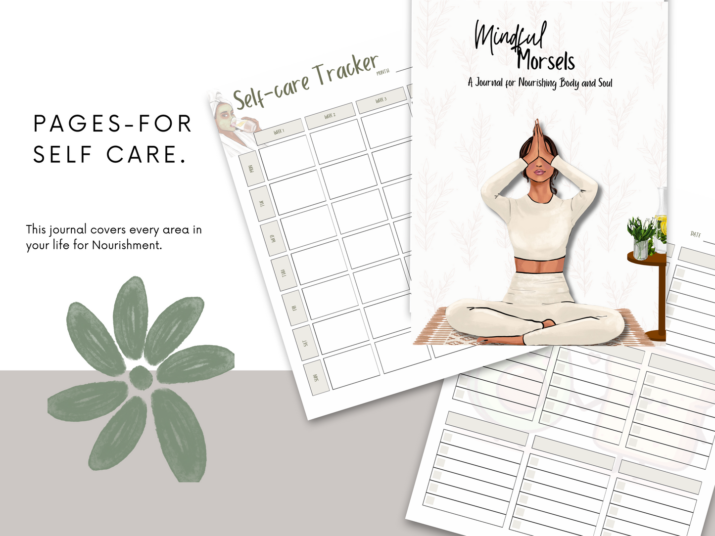 Mindful Morsels: A Printable Journal for Nourishing Body and Soul
