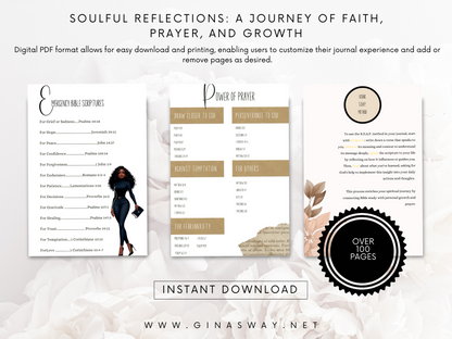 Soulful Reflections: The Ultimate Prayer Journal, Bible Planner, and Gratitude Bundle